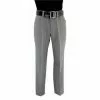 Smitty Umpire Smitty Flat Front Heather Grey Combo Umpire Pants