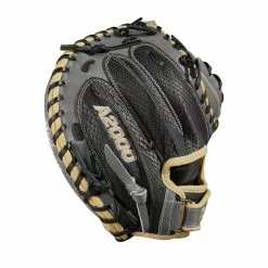 Wilson A2000 33" PF33SS Pedroia Fit Catchers Mitt -Bats Shop 663d359a6920fa4ae86f7633cb33329620219681 WBW100162 3 A2000 C PF33 33 BlackSnakeSS Coal Blonde