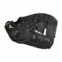 Mizuno Prospect Powerclose 12.5" Youth Baseball First Base Mitt GXF102 -Bats Shop 8c5b 04 20 mizuno prospect series youth first base mitt gxf102 blk 21371 4 l