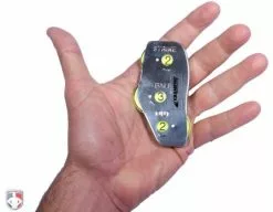 Champro Umpire Gear Champro 3-Dial Optic Yellow Steel Umpire Indicator - 3/2/2 Count -Bats Shop A039P CHAMPRO 3 DIAL STEEL UMPIRE INDICATOR 3 3 3 COUNT IN HAND