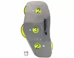 Champro Umpire Gear Champro 3-Dial Optic Yellow Steel Umpire Indicator - 3/2/2 Count