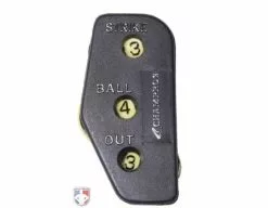 Champro Umpire Gear Champro 3-Dial Optic Yellow Plastic Umpire Indicator - 4/3/3 Count