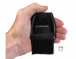 Champro Umpire Gear Plastic Umpire Plate Brush 7 Champro Umpire Gear Plastic Umpire Plate Brush -Bats Shop A044P Champro Plastic Umpire Plate Brush in hand