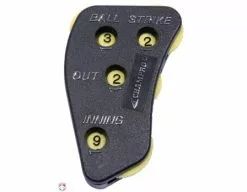 Champro Umpire Gear Champro Balls First 4-Dial Optic Yellow Plastic Umpire Indicator - 3/2/2 Count