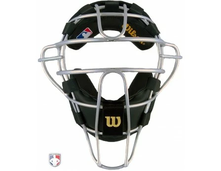 Wilson Umpire Gear Wilson MLB Wrap Around Umpire Mask Replacement Pads - Black 2 Wilson Umpire Gear Wilson MLB Wrap Around Umpire Mask Replacement Pads - Black - Image 2
