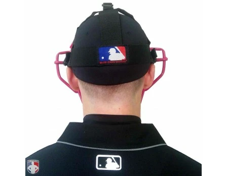 Wilson Umpire Gear Wilson MLB Pink Dyna-Lite Steel Umpire Mask With Pink And Tan 5 Wilson Umpire Gear Wilson MLB Pink Dyna-Lite Steel Umpire Mask With Pink And Tan - Image 5