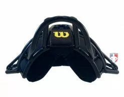 Wilson Umpire Gear Wilson Dyna-Lite Steel Umpire Mask With Memory Foam -Bats Shop A3009X MEM Wilson Dyna Lite Steel Umpire Mask with Memory Foam bottom flat