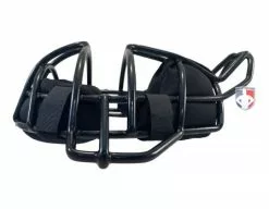 Wilson Umpire Gear Wilson Dyna-Lite Steel Umpire Mask With Memory Foam -Bats Shop A3009X MEM Wilson Dyna Lite Steel Umpire Mask with Memory Foam side flat