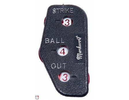 Markwort 3-Dial Plastic Umpire Indicator - 4/3/3 Count 1 Markwort 3-Dial Plastic Umpire Indicator - 4/3/3 Count