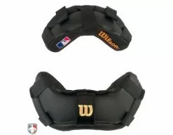 Wilson Umpire Gear Wilson MLB Wrap Around Umpire Mask Replacement Pads - Black