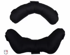 Wilson Umpire Gear Wilson Memory Foam Umpire Mask Replacement Pads - Black -Bats Shop A3817 MEM BK WILSON MEMORY FOAM UMPIRE REPLACEMENT PADS BLACK BACK