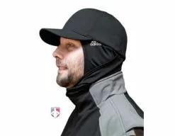 Adidas Alphaskin 2 Cold Weather Hood -Bats Shop AD HOOD Adidas Alphaskin 2 Cold Weather Hood Baseball Side Half Up