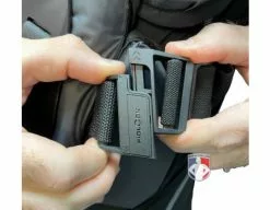 Wilson Umpire Gear Wilson MLB West Vest Pro Gold 2 Memory Foam Umpire Chest Protector -Bats Shop B720 Wilson MLB West Vest Pro Gold 2 Memory Foam Chest Protector fidlock buckle two hands