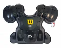 Wilson Umpire Gear Wilson MLB West Vest Pro Gold 2 Memory Foam Umpire Chest Protector -Bats Shop B7203 Wilson MLB West Vest Pro Gold 2 Memory Foam Chest Protector without padding