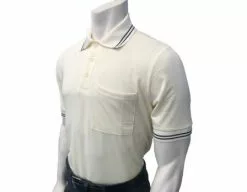 Smitty Umpire Smitty Short Sleeve Body Flex Umpire Shirt - Cream