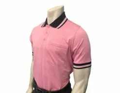 Smitty Umpire Smitty Short Sleeve Body Flex Umpire Shirt - Pink
