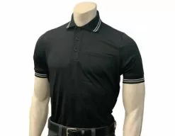 Smitty Umpire Smitty Short Sleeve Body Flex Umpire Shirt - Black