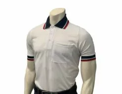 Smitty Umpire Smitty Short Sleeve Body Flex Umpire Shirt - White