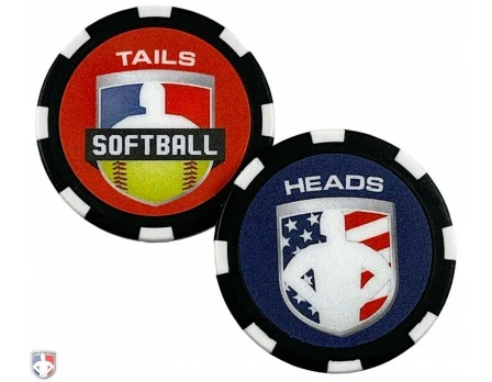 Softball Umpire Flip Coin 1 Softball Umpire Flip Coin