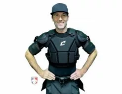 Champro Umpire Gear Champro Umpire Chest Protector Bicep Extensions -Bats Shop CP15 Champro Umpire Chest Protector Bicep Extensions CP135 Worn FrontHEIC