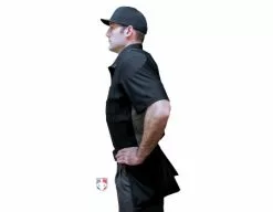 Champro Umpire Gear Champro Air Management Plated Umpire Chest Protector -Bats Shop CPAMT Champro Air Management Plated Umpire Chest Protector worn side