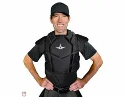 ALL-STAR Umpire Gear All-Star Internal Shell Umpire Chest Protector -Bats Shop CPU26 All Star Internal Shell Umpire Chest Protector Worn Front View