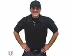 Diamond Umpire Gear Diamond Pro Umpire Chest Protector -Bats Shop DCP PRO Worn Shirt Front Attachments