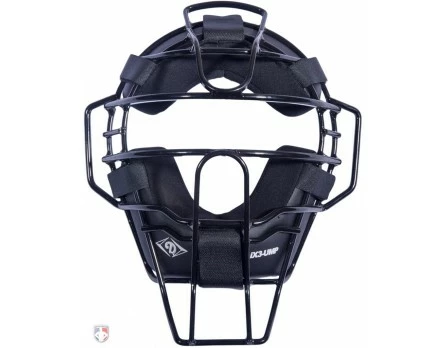 Diamond Umpire Gear Diamond IX3 Aluminum Umpire Mask With Quik-Dry -Bats Shop DFM UMP BK Front