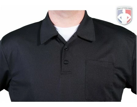 Smitty Umpire Smitty Vertical Stripe Umpire Shirt - Black 5 Smitty Umpire Smitty Vertical Stripe Umpire Shirt - Black - Image 5