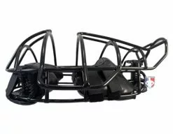 Force3 Umpire Gear Force3 Defender Umpire Mask -Bats Shop F3 DEF BK BK Force3 Defender Umpire Mask with Black flat side