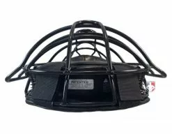 Force3 Umpire Gear Force3 Defender Umpire Mask -Bats Shop F3 DEF BK BK Force3 Defender Umpire Mask with Black flat top