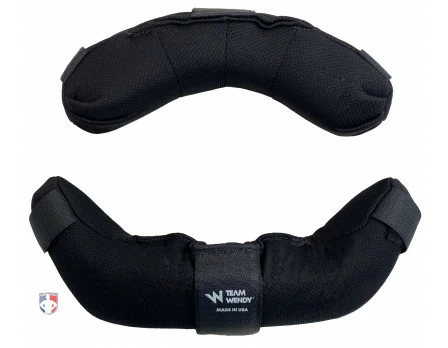 Team Wendy Umpire Mask Replacement Pads - Black 1 Team Wendy Umpire Mask Replacement Pads - Black