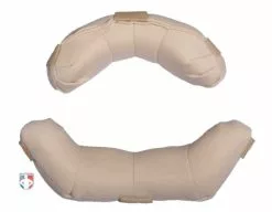 Team Wendy Umpire Mask Replacement Pads - Tan -Bats Shop FM WENDY TEAM WENDY UMPIRE MASK REPLACEMEN PADS TAN BACK 2