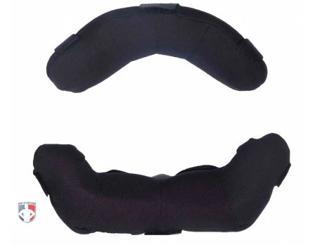 Team Wendy Umpire Mask Replacement Pads - Black 2 Team Wendy Umpire Mask Replacement Pads - Black - Image 2