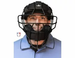 ALL-STAR Umpire Gear All-Star Matte Black System 7 Steel Umpire Mask With UltraCool -Bats Shop FM4000 MBK All Star Matte Black System 7 Steel Umpire Mask with UltraCool