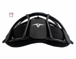 ALL-STAR Umpire Gear All-Star Matte Black System 7 Steel Umpire Mask With UltraCool -Bats Shop FM4000 MBK All Star Matte Black System 7 Steel Umpire Mask with UltraCool top flat