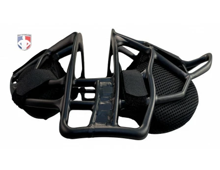 ALL-STAR Umpire Gear All-Star Black Magnesium Umpire Mask With Black LUC 4 ALL-STAR Umpire Gear All-Star Black Magnesium Umpire Mask With Black LUC - Image 4