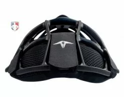 ALL-STAR Umpire Gear All-Star Black Magnesium Umpire Mask With Black LUC 10 ALL-STAR Umpire Gear All-Star Black Magnesium Umpire Mask With Black LUC -Bats Shop FM4000MAG UMP BK BK All Star Black Magnesium Umpire Mask with Black top flat