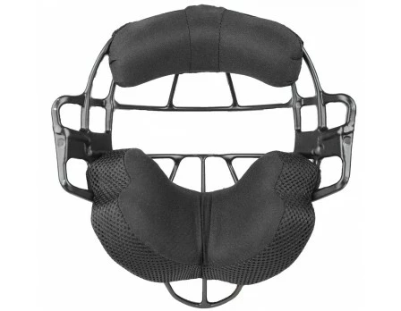 ALL-STAR Umpire Gear All-Star Black Magnesium Umpire Mask With Black LUC 2 ALL-STAR Umpire Gear All-Star Black Magnesium Umpire Mask With Black LUC - Image 2
