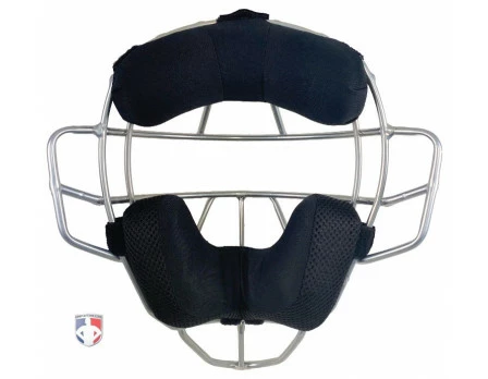 ALL-STAR Umpire Gear All-Star Silver System 7 Steel Umpire Mask With UltraCool 2 ALL-STAR Umpire Gear All-Star Silver System 7 Steel Umpire Mask With UltraCool - Image 2