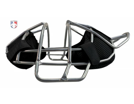 ALL-STAR Umpire Gear All-Star Silver System 7 Steel Umpire Mask With UltraCool 4 ALL-STAR Umpire Gear All-Star Silver System 7 Steel Umpire Mask With UltraCool - Image 4