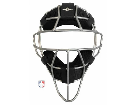 ALL-STAR Umpire Gear All-Star Silver System 7 Steel Umpire Mask With UltraCool 1 ALL-STAR Umpire Gear All-Star Silver System 7 Steel Umpire Mask With UltraCool