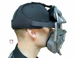 ALL-STAR Umpire Gear All-Star Delta Flex Umpire Mask Replacement Harness -Bats Shop FMHPRO SBK All Star Delta Flex Umpire Mask Replacement Harness 633 side 1