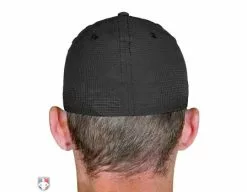Smitty Umpire Smitty Performance Flex Fit Umpire Cap -Bats Shop HT31 BK Smitty Performance Flex Fit Umpire Cap Worn Back View