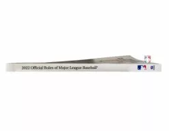 2022 Official Major League Baseball (MLB) Rulebook -Bats Shop MLB OBR 2022 Official Major League Baseball MLB Rulebook spine