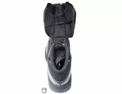 New Balance Referee And Umpire Shoes New Balance V3 All-Black Mid-Cut Umpire Plate Shoes 15 New Balance Referee And Umpire Shoes New Balance V3 All-Black Mid-Cut Umpire Plate Shoes -Bats Shop MU460XB3 New Balance V3 All Black Mid Cut Umpire Plate Shoes Top View with Plate Up