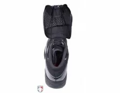 New Balance Referee And Umpire Shoes New Balance V3 Black & White Mid-Cut Umpire Plate Shoes -Bats Shop MU460XT3 New Balance V3 Black White Mid Cut Umpire Plate Shoes Top View with Plate Up