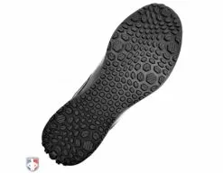 New Balance Referee And Umpire Shoes New Balance V3 All-Black Low-Cut Umpire Base Shoes -Bats Shop MU950AK3 New Balance V3 All Black Low Cut Umpire Base Shoes Sole View