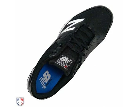 New Balance Referee And Umpire Shoes New Balance V3 Black & White Low-Cut Umpire Base Shoes 8 New Balance Referee And Umpire Shoes New Balance V3 Black & White Low-Cut Umpire Base Shoes - Image 8