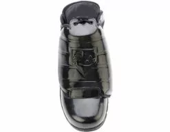 New Balance Referee And Umpire Shoes New Balance V3 All-Black Low-Cut Umpire Plate Shoes -Bats Shop MUL460B3 New Balance V3 All Black Low Cut Umpire Plate Shoes Top View